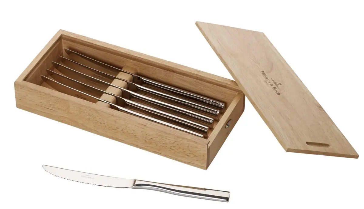 Villeroy & Boch Steakmessenset Piemont - 18/10 Rvs - 6-Delig 1