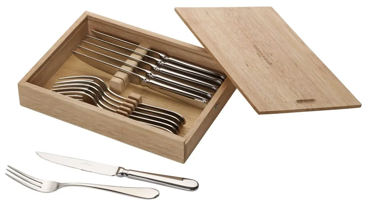 Villeroy & Boch Steakbestek Oscar 12-Delig - Steakmessen & Steakvorken 1