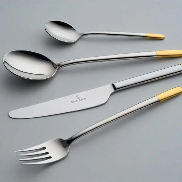Villeroy & Boch Bestekset Ella - 24 Delig / 6 Personen - Verguld 2
