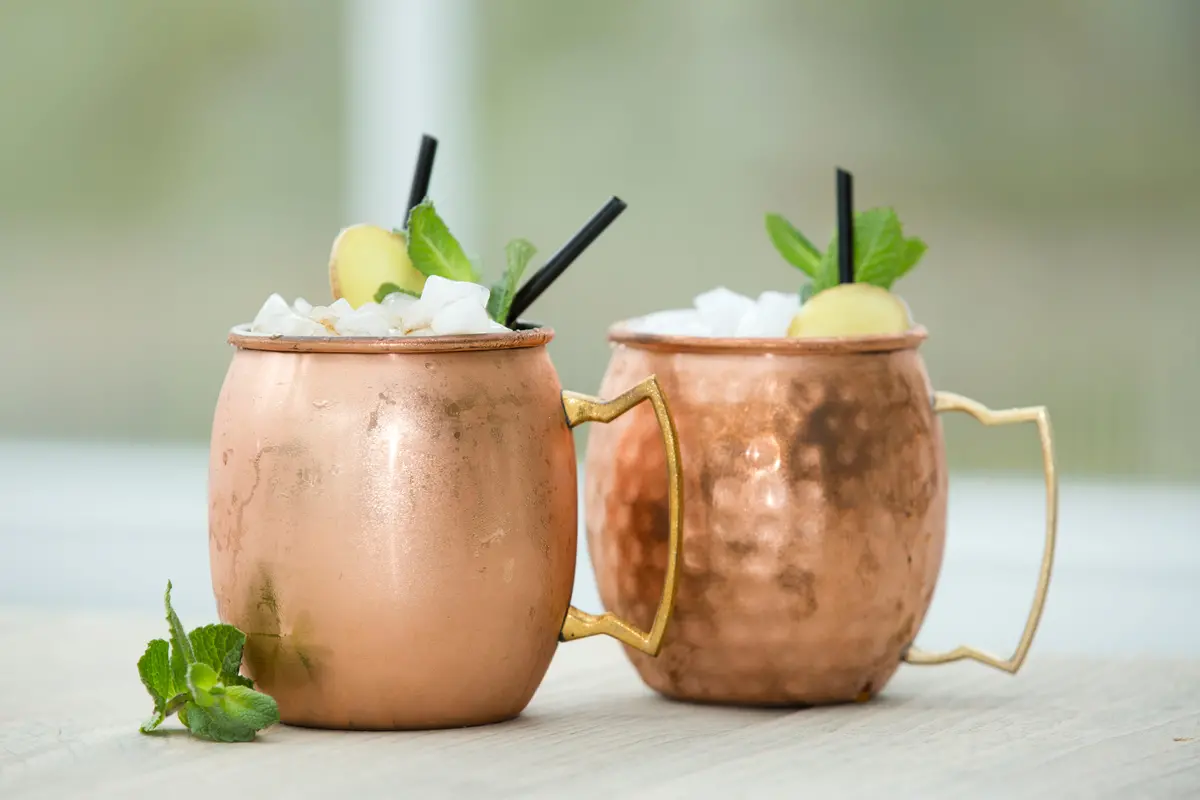 Cookinglife Moscow Mule Cocktailbekers - Koper - 500 Ml - 6 Stuks 2