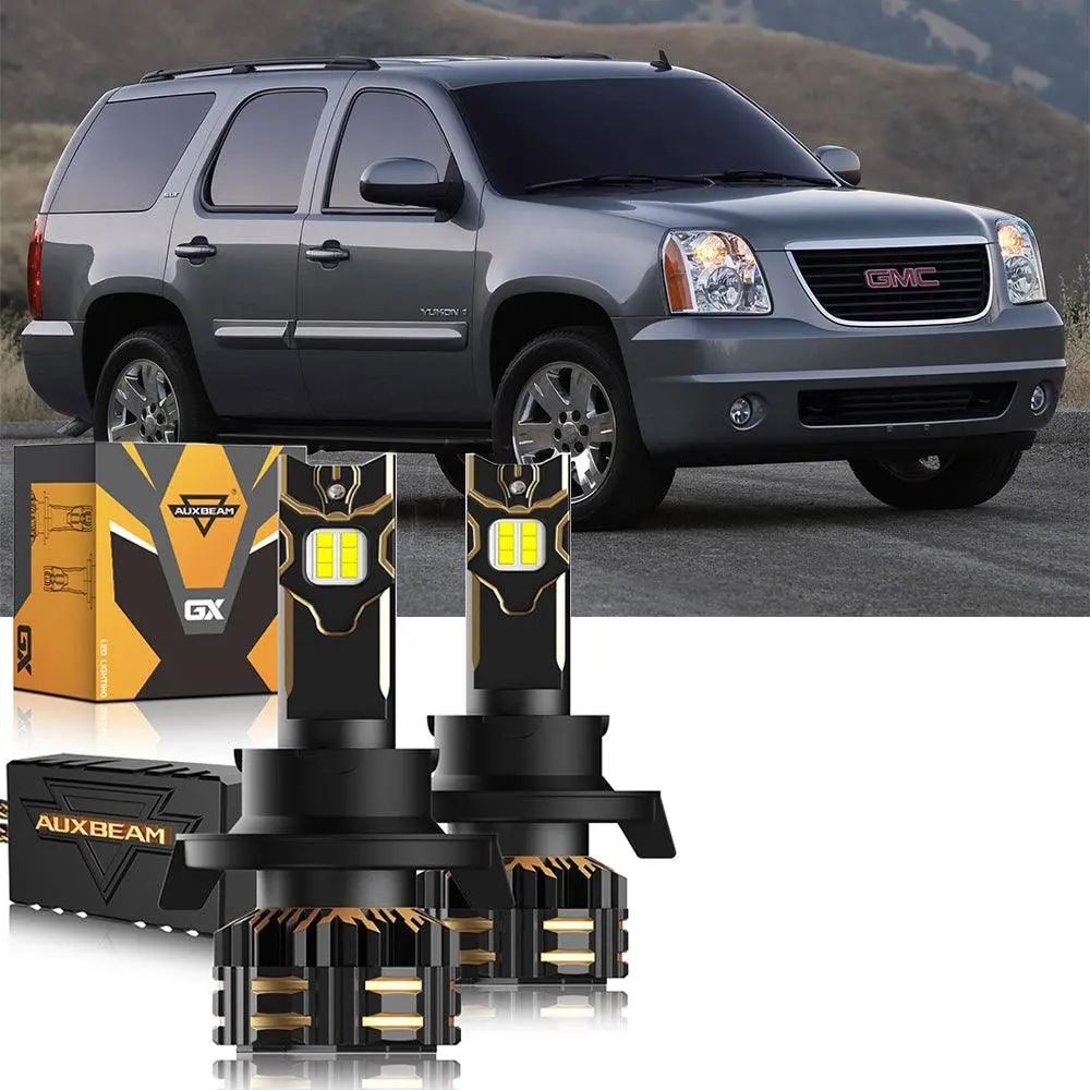 For 2007-2014 Gmc Yukon H13 Led Headlight Bulbs 12