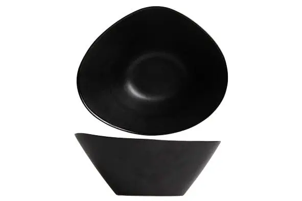 Cosy & Trendy Saladeschaal Vongola Black - 20 X 18 Cm 1