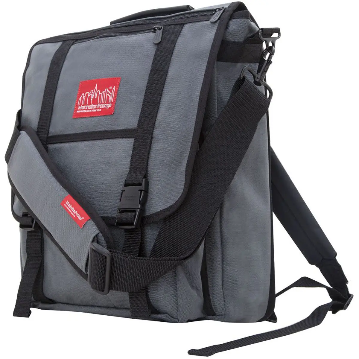 Manhattan Portage Commuter Laptop Bag With Back Zipper 1