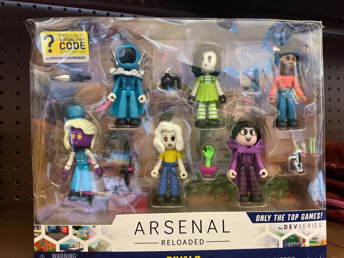 Devseries Arsenal Reloaded Rivals Action Figure Set- Clearance 1