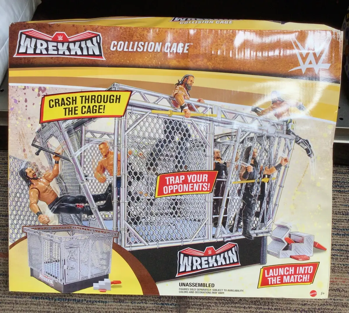 Wwe Wrestling Wrekkin Collision Playset 1