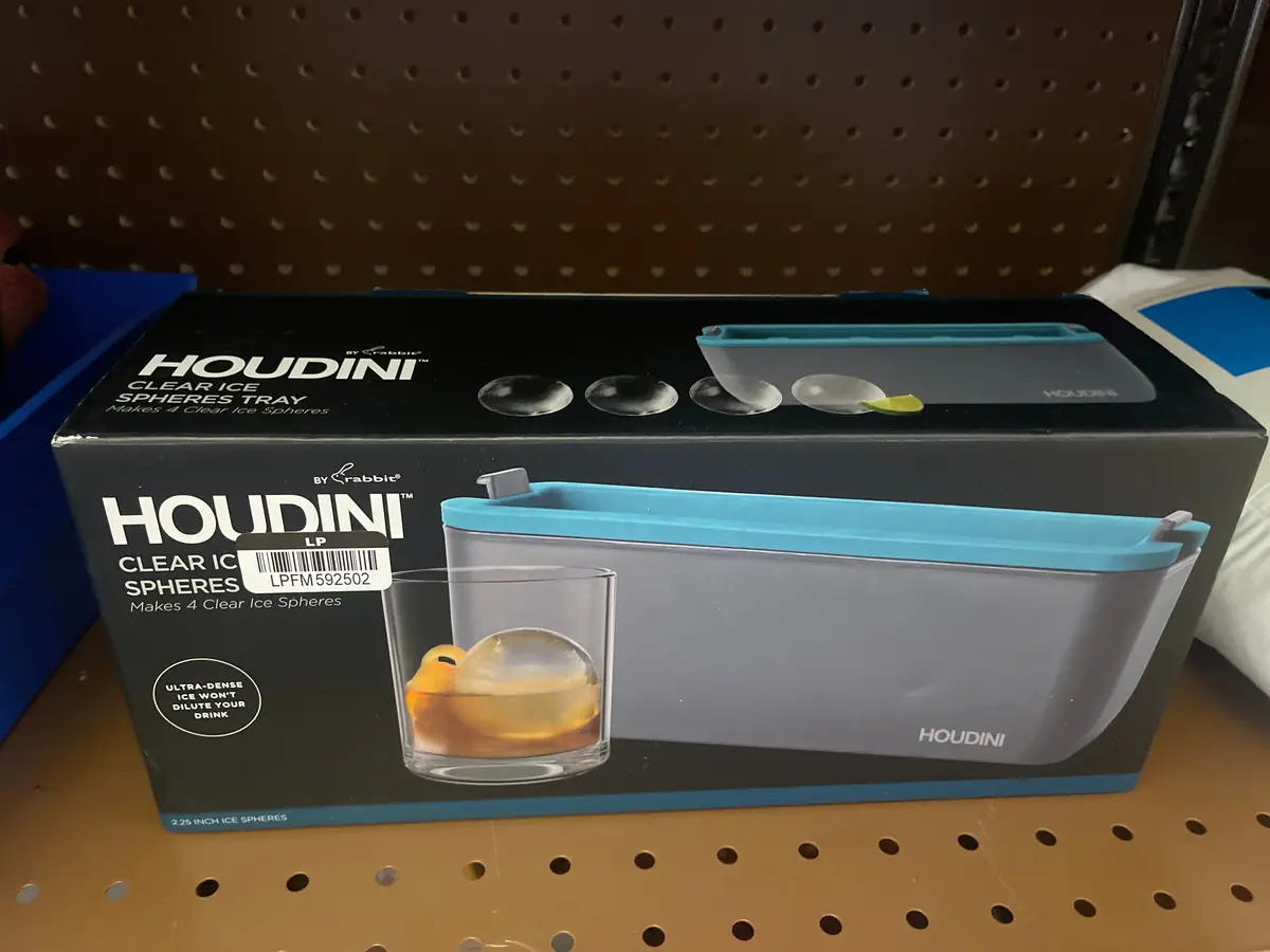 Houdini Clear Sphere Tray 1