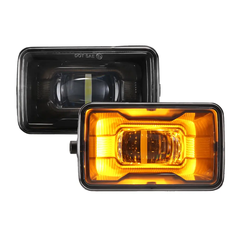 (2Pcs/Set) 48W Led Fog Lights With Drl/ Turn Signal For Ford F150 2015-2020 1