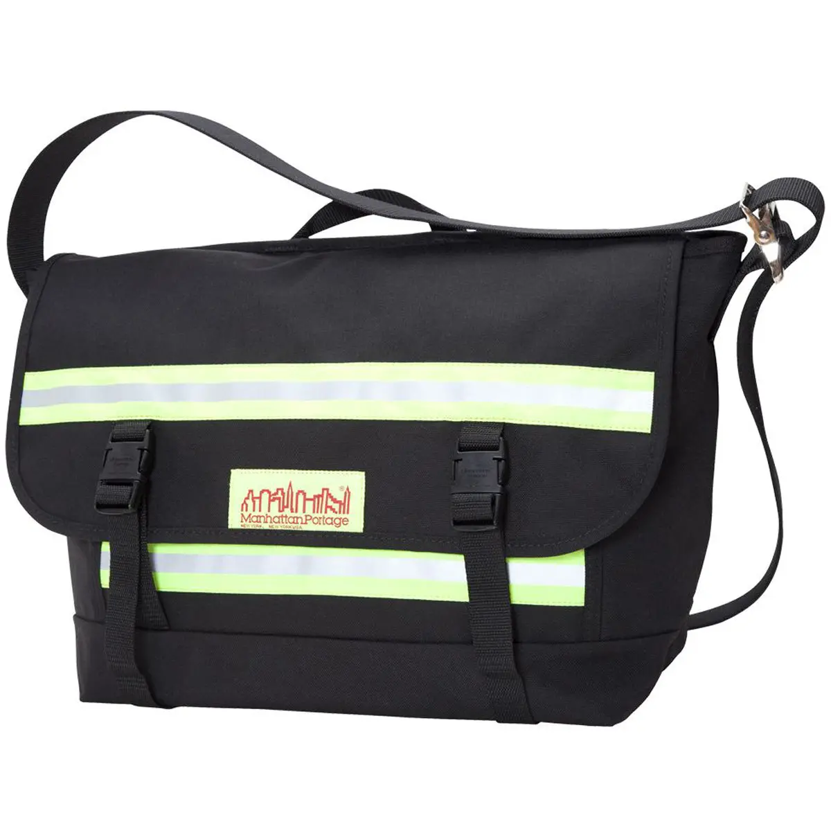 Manhattan Portage Pro Bike Messenger Bag With Stripes Medium 1