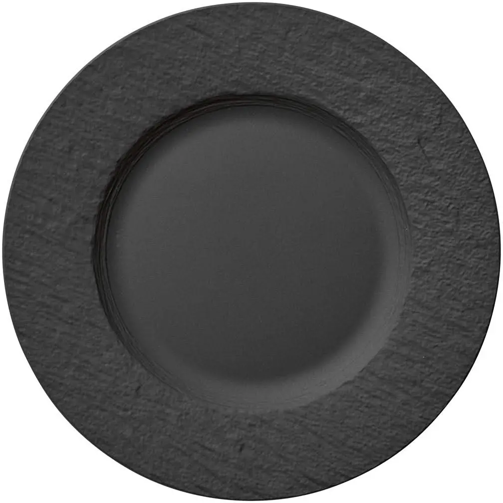 Villeroy & Boch Dinerbord Manufacture Rock - Zwart - Ø 27 Cm 1