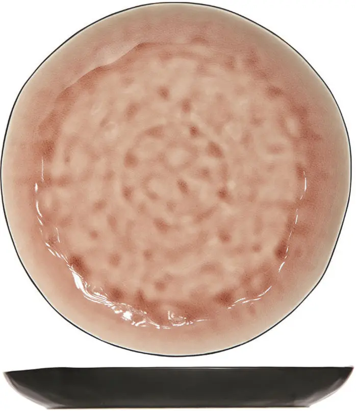 Cosy & Trendy Dinerborden Laguna Old Rose Ø 27 Cm - 4 Stuks 1