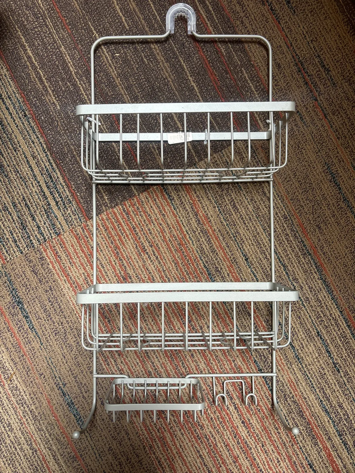Bathroom Shower Caddy Brushed Nickel 1