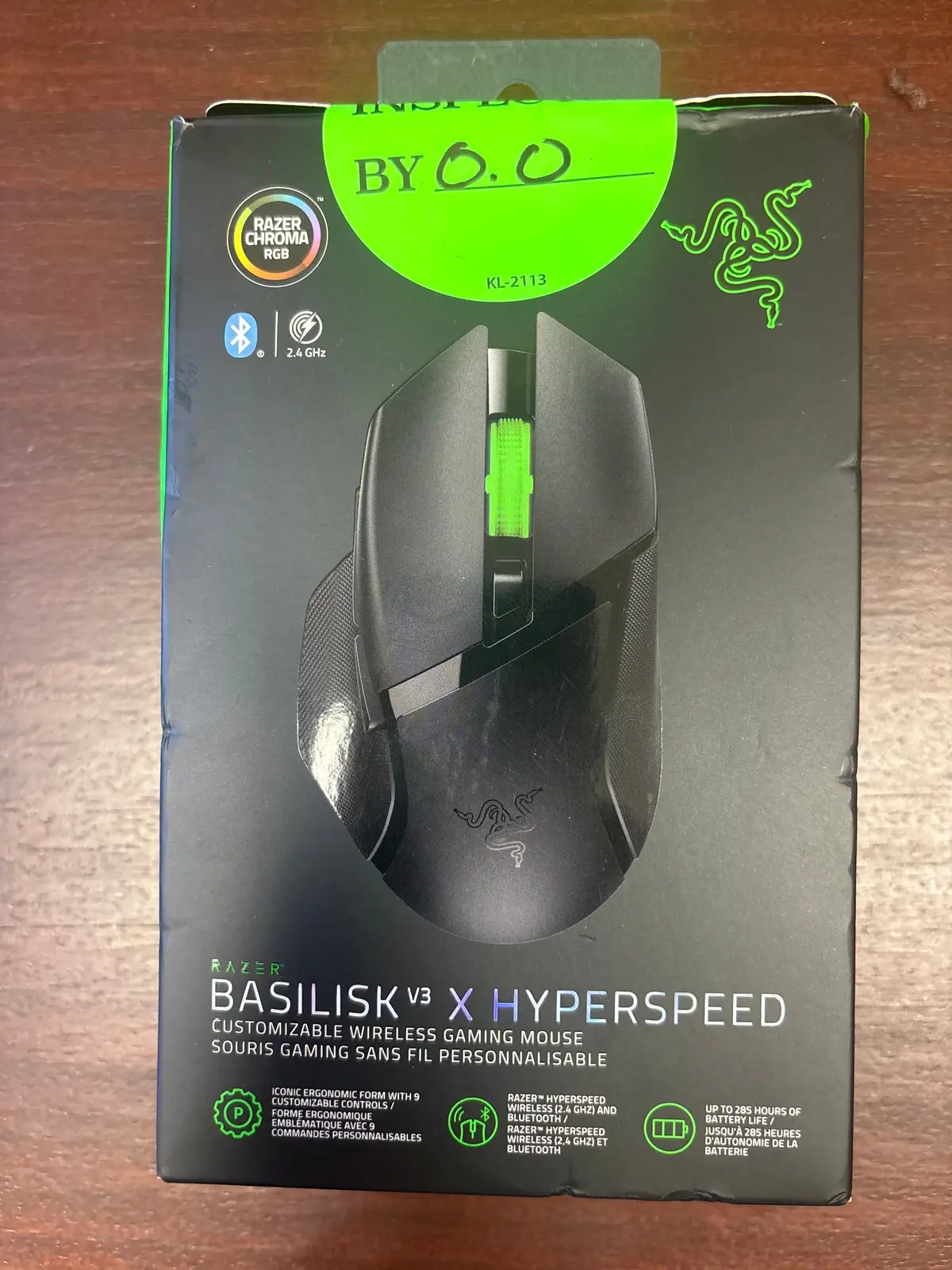 Razer Basilisk V3 X Hyperspeed
Gaming Mouse - Open Box 1