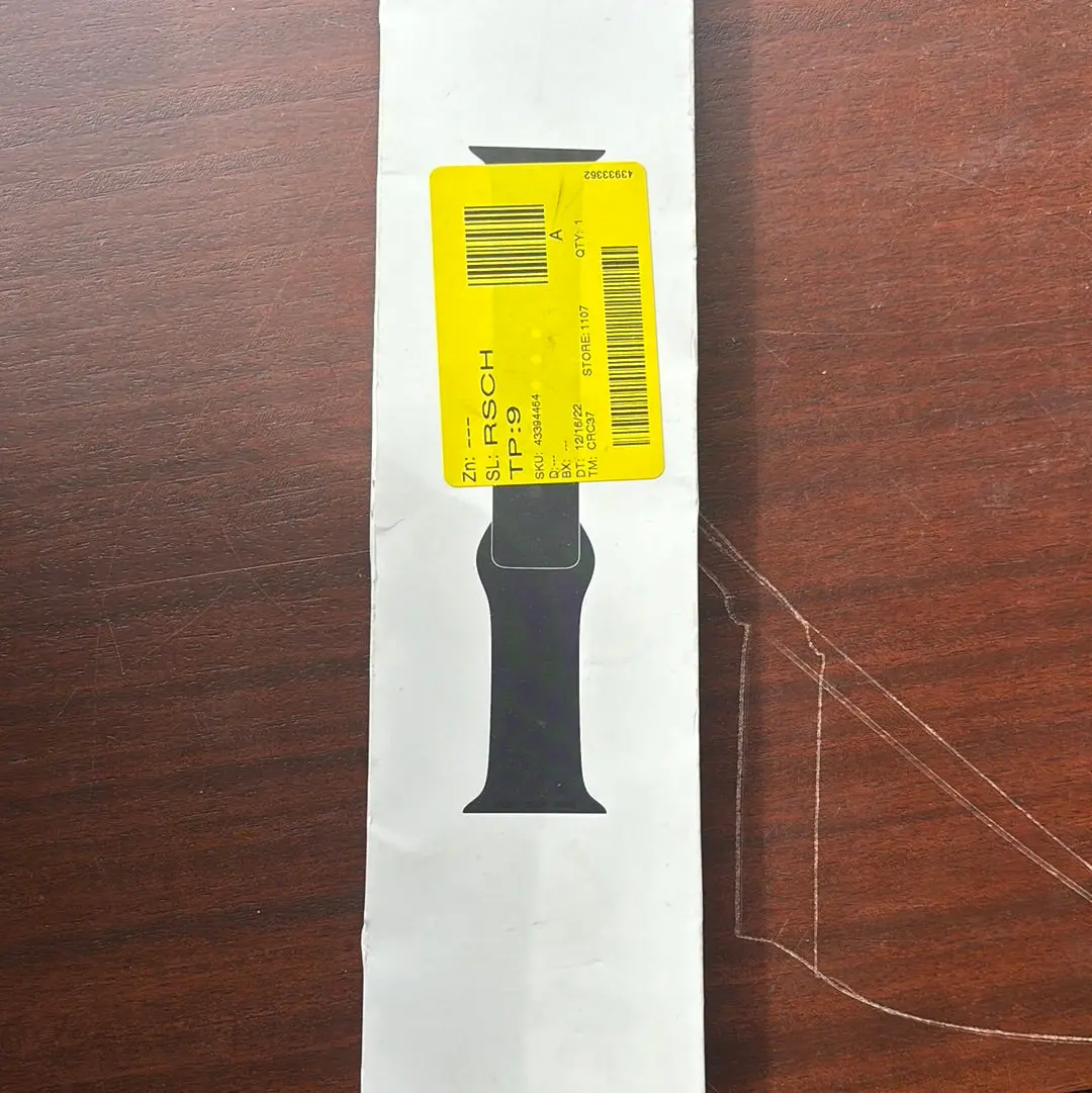 Apple Watch Band 44Mm - Black Sport Band 1