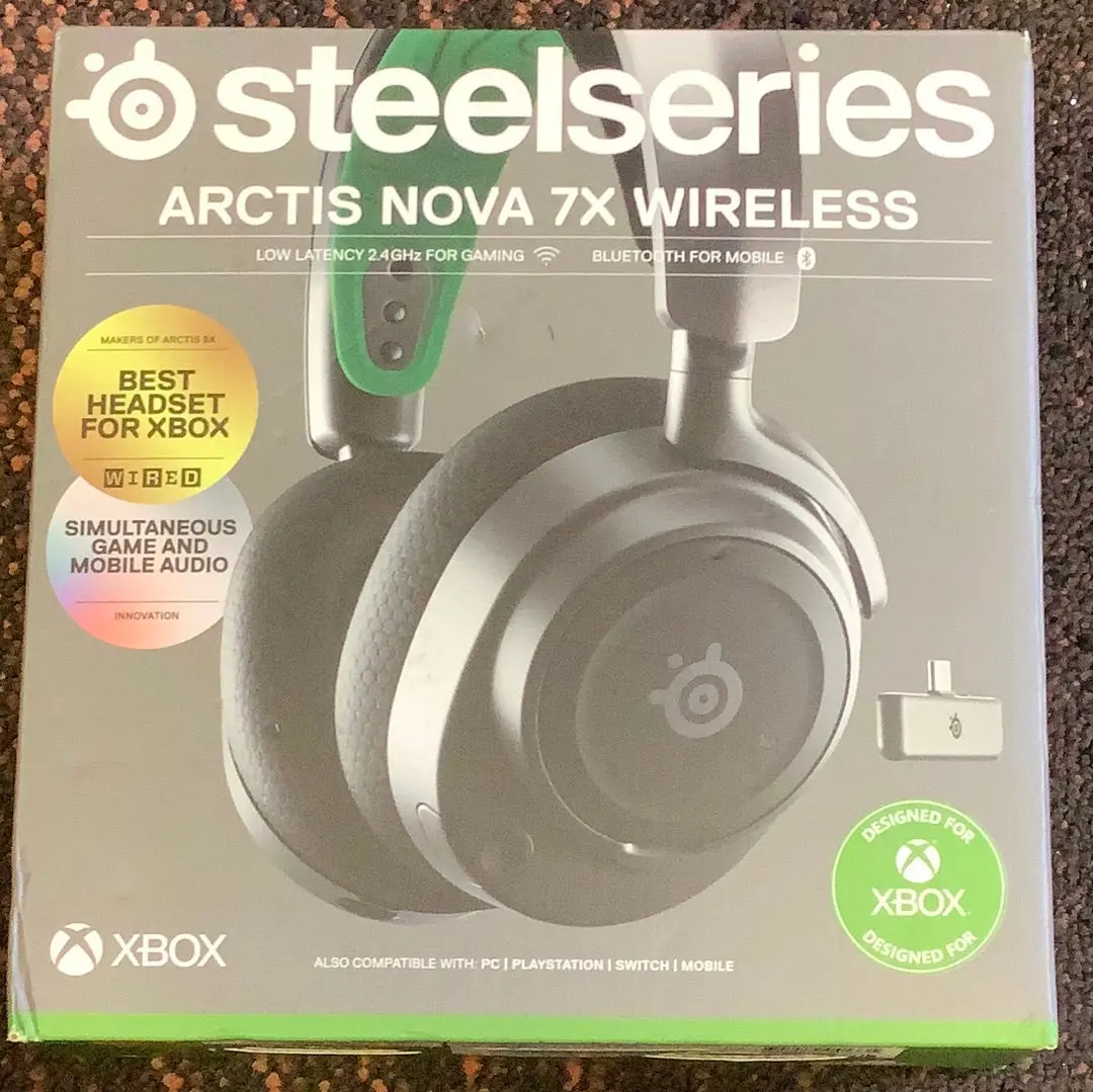 Steelseries Arctis Nova 7 Wireless Gaming Headset For Xbox Series X - Open Box - Clearance 1