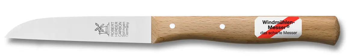 Robert Herder Molenmes Rvs Hout - Lemmet 8.5 Cm 1