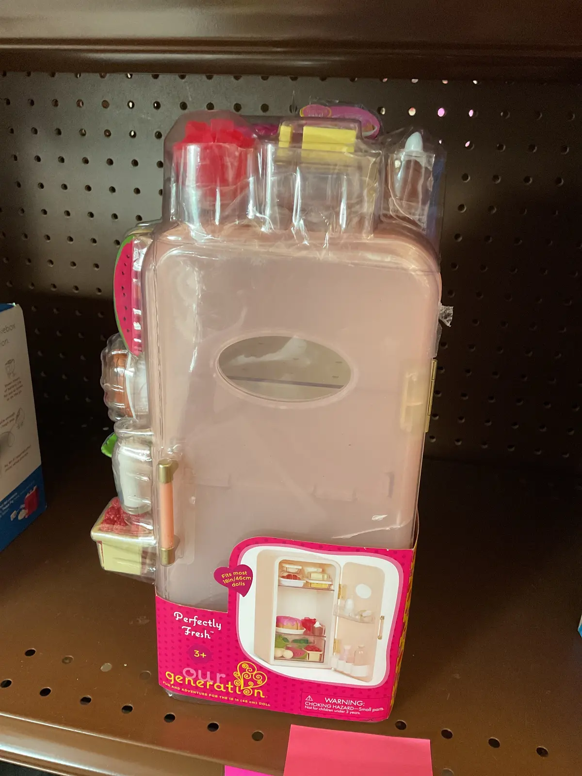 Our Generation Perfectly Fresh Mini Fridge & Play Food
Accessory Set For 18" Dolls 1