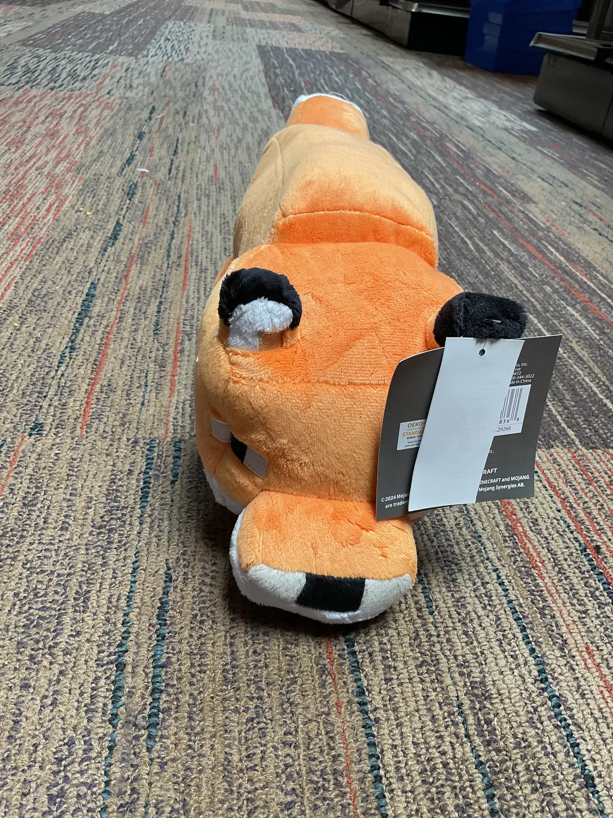 Minecraft Fox Kids' Pillow Buddy Orange 1
