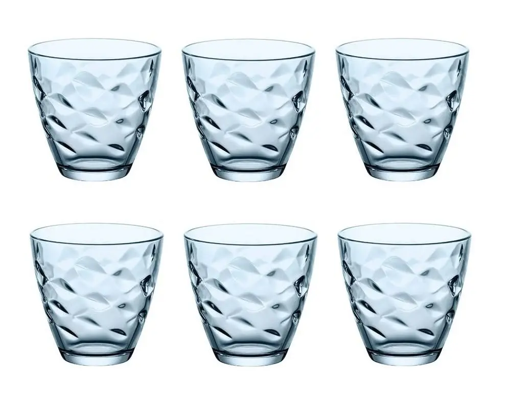 Bormioli Rocco Glazen Flora - Blauw - 260 Ml - 6 Stuks 1