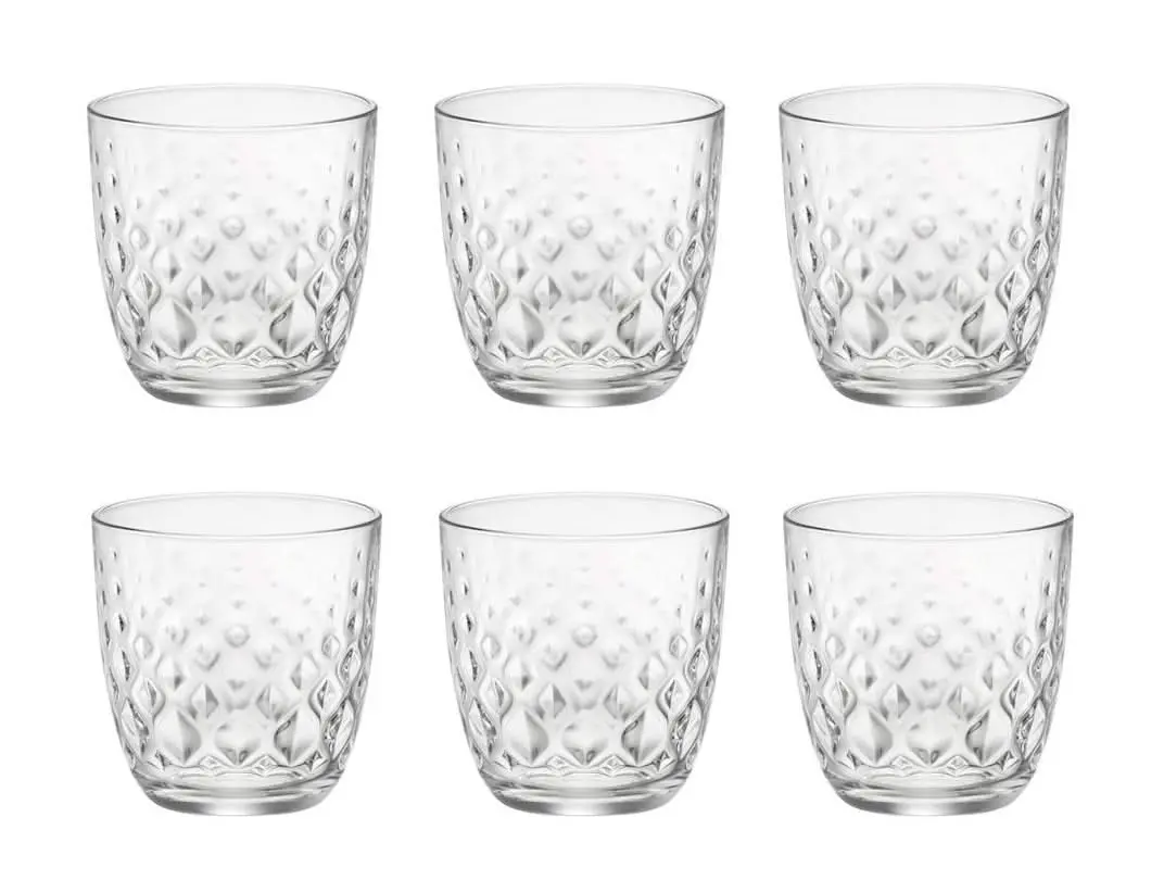 Bormioli Rocco Glazen Glit - Transparant  295 Ml - 6 Stuks 1