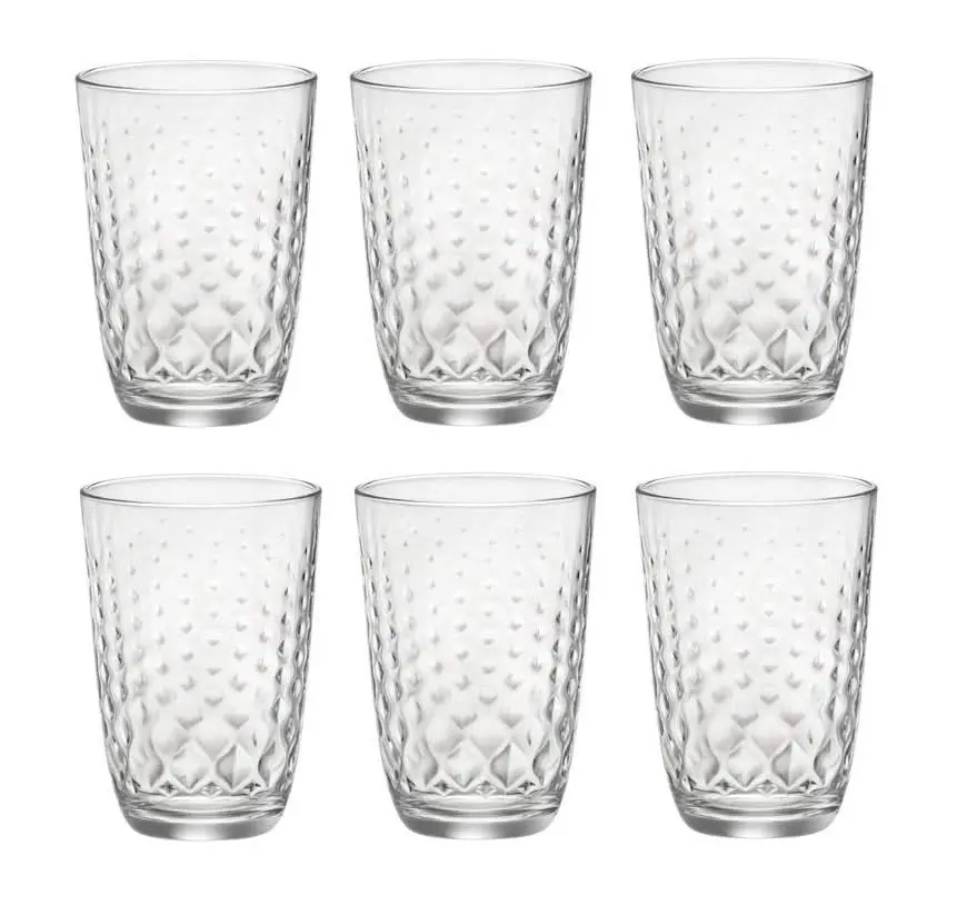 Bormioli Rocco Longdrinkglazen Glit Transparant - 390 Ml - 6 Stuks 1