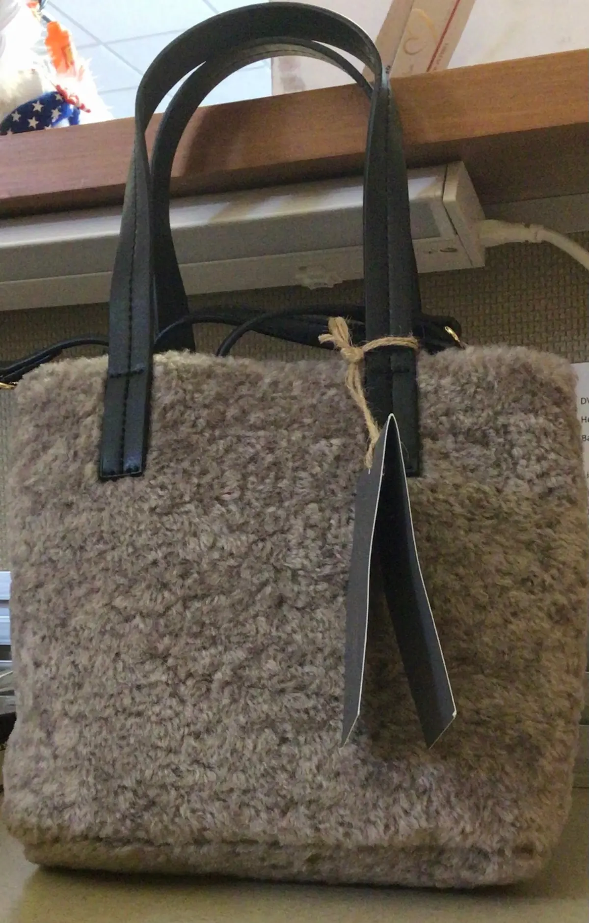Handbag - Lightbrown/Grey (Vegan Approved) 1