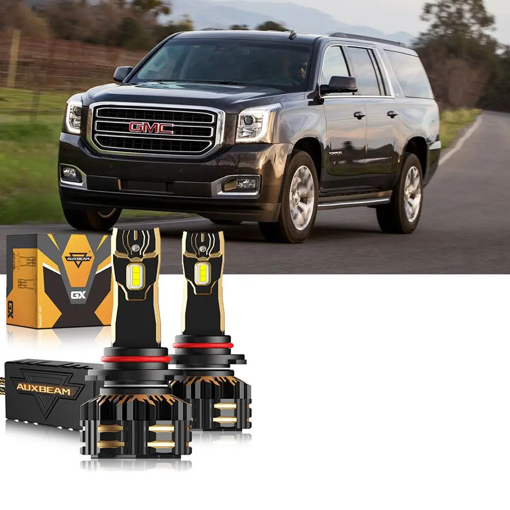 For 2017-2018 Gmc Yukon Xl Hid 9005 D3s Led Headlight Bulbs Bundle 4