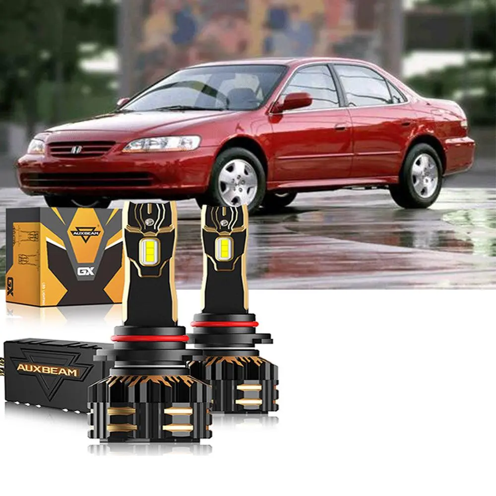 For 2000-2002 Honda Accord 9005 9006 Led Headlight Bulbs Bundle 11