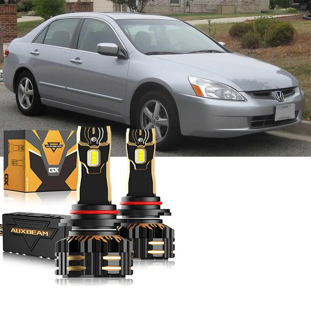 For 2003 Honda Accord 9005 9006 Led Headlight Bulbs Bundle 10