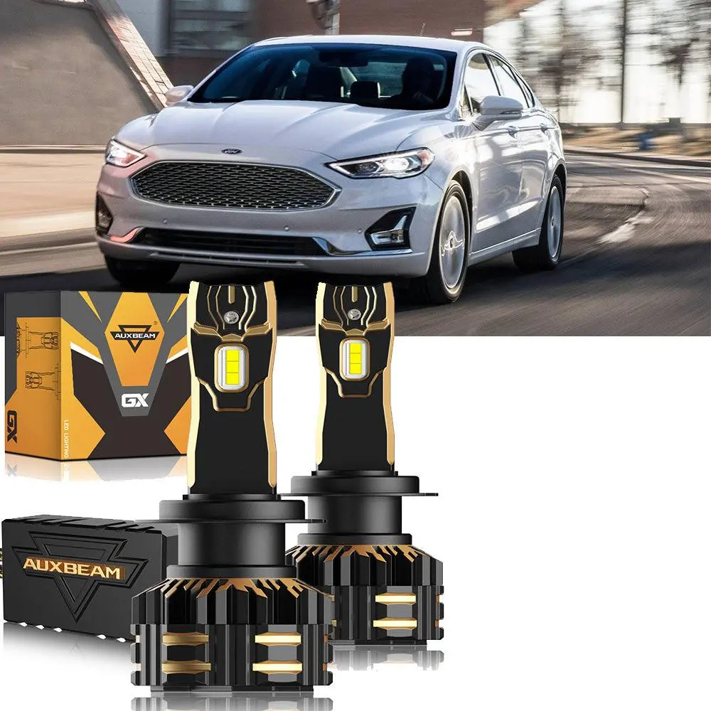 For 2006-2017 Ford Fusion H7 H11 Led Headlight Bulbs Bundle 15