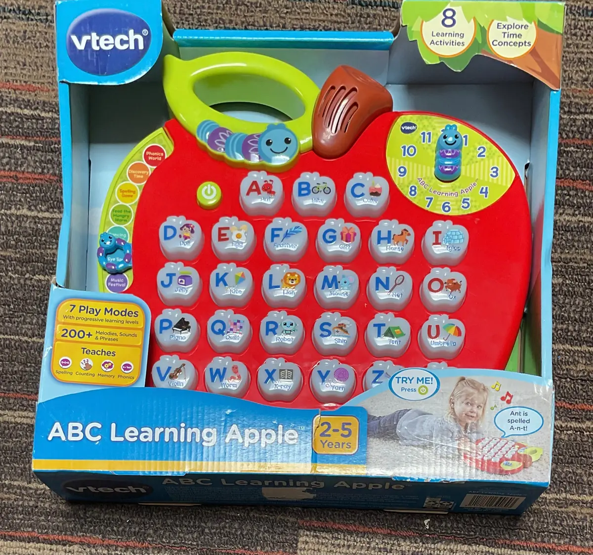 Abc Learning Apple" Interactive Alphabet And Phonics Toy For Preschoolers, 2-5 Years 1