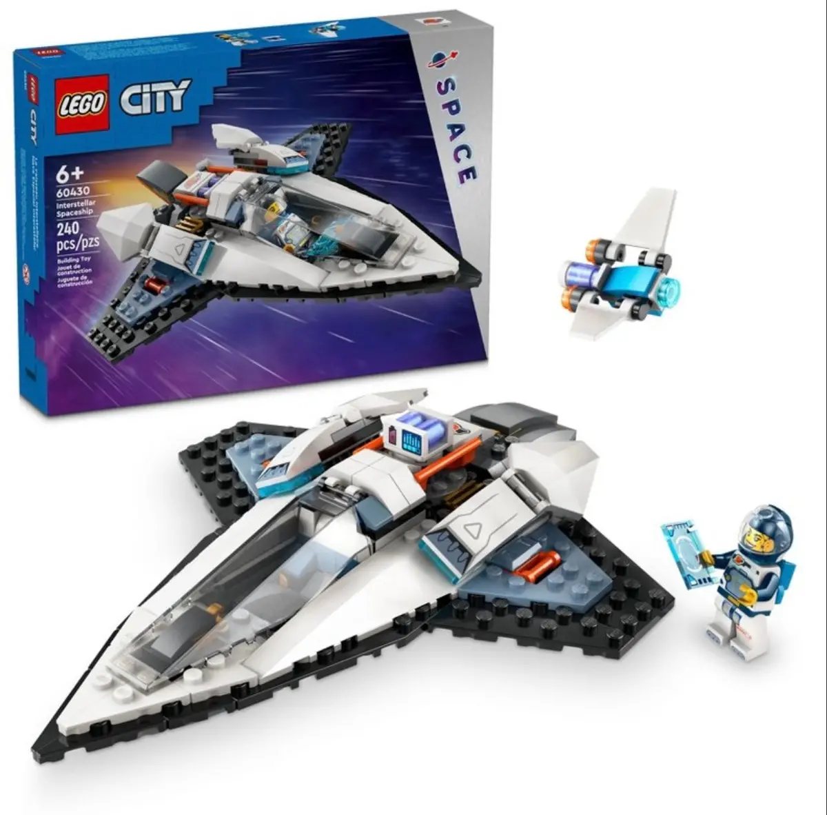 Lego City Interstellar Spaceship Toy
Playset 60430 1