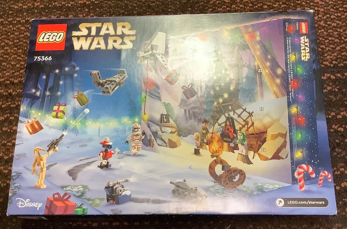 Broken Seal - 75366 Lego Star Wars Advent Calendar, As Is 1