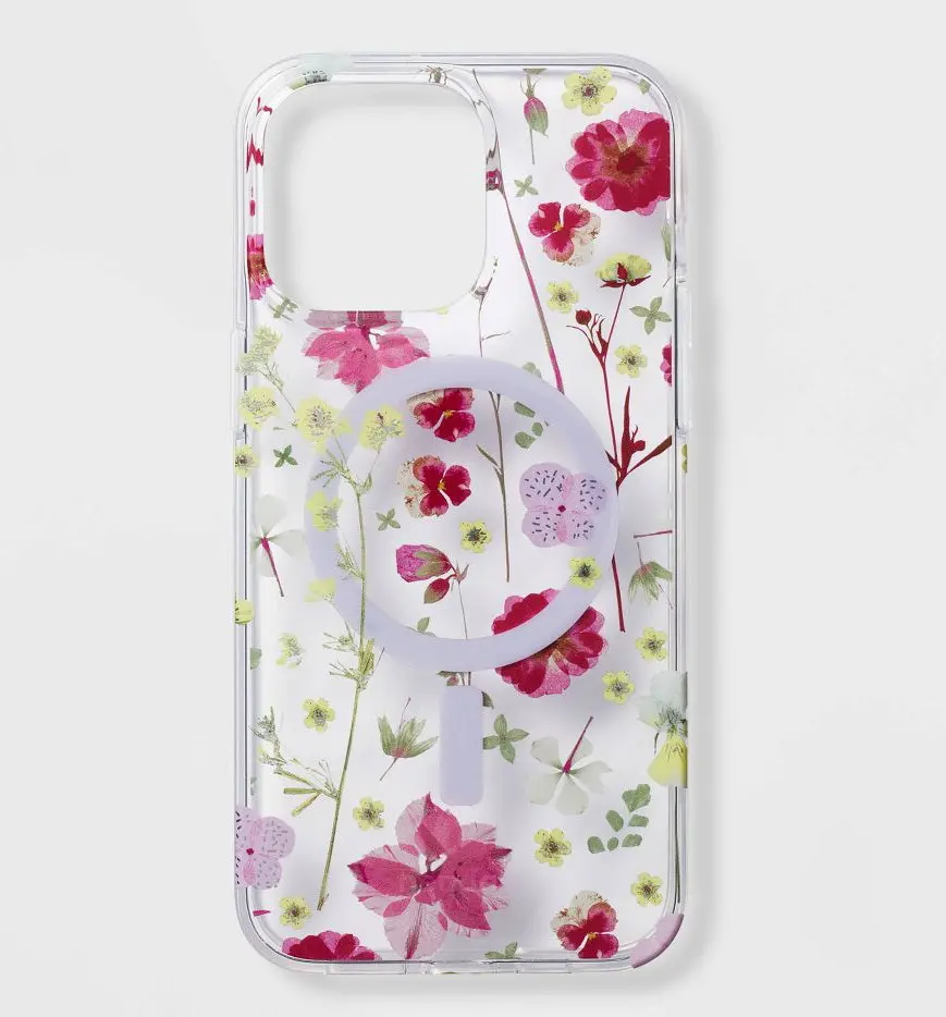 Apple Iphone Case With Magsafe - Multicolor Floral 1