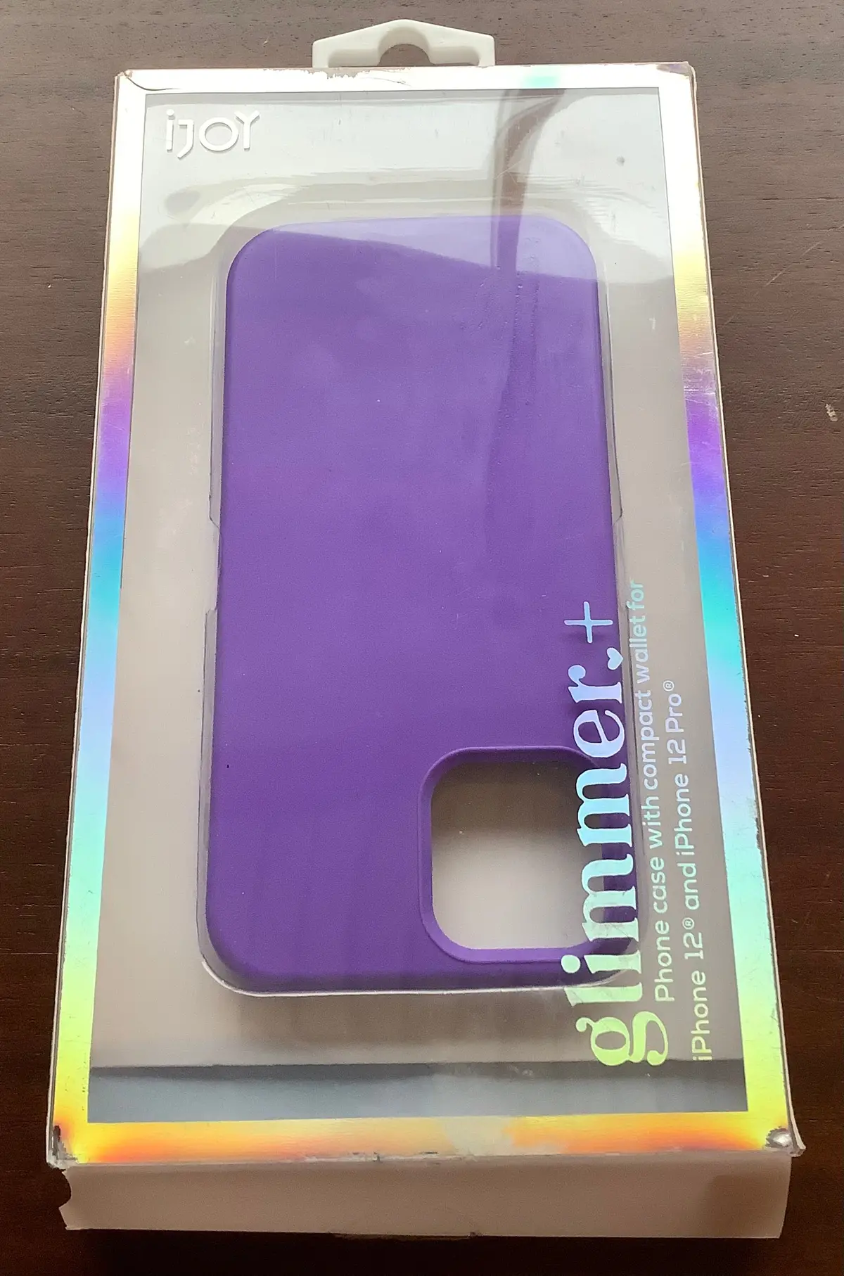Ijoy Glimmer Iphone 12/12 Pro Case - Purple 1