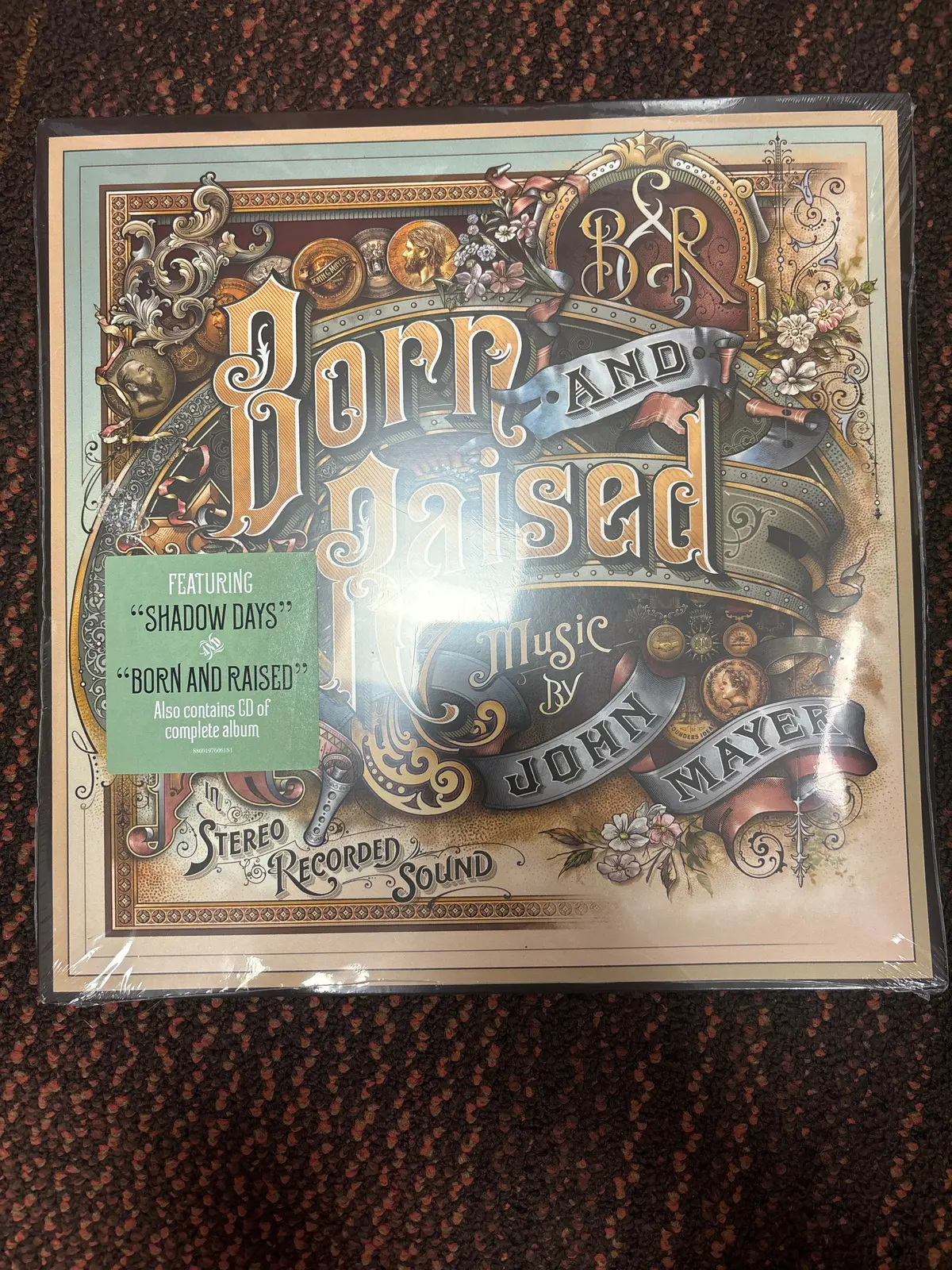 John Mayer - Born And Raised (Vinyl) Sealed 1