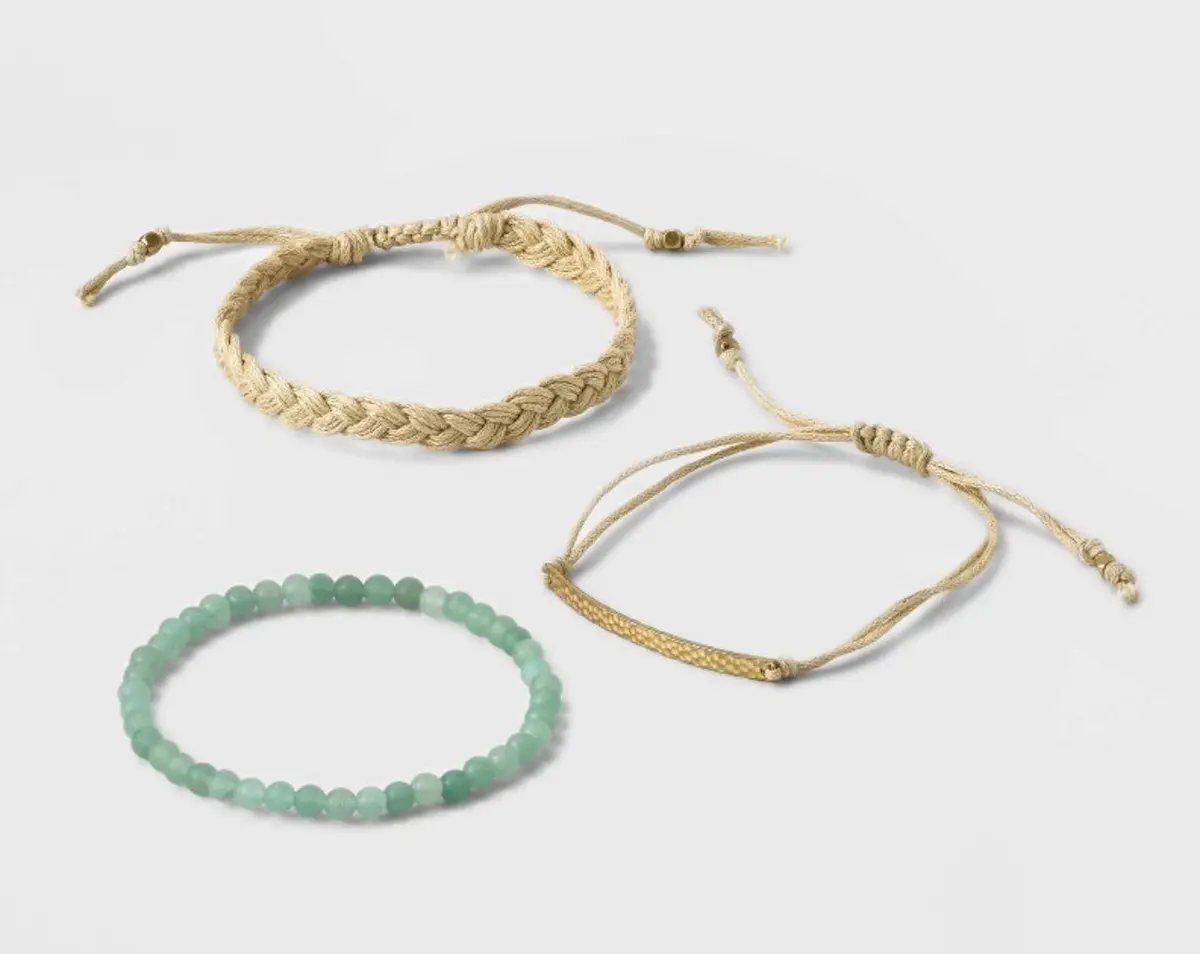 Semi Precious Multi Strand Bracelet 4