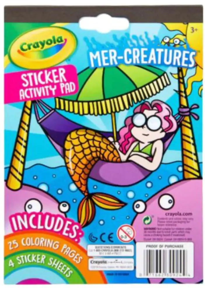 Sticker Activity Pad - Mer-Creatures 1