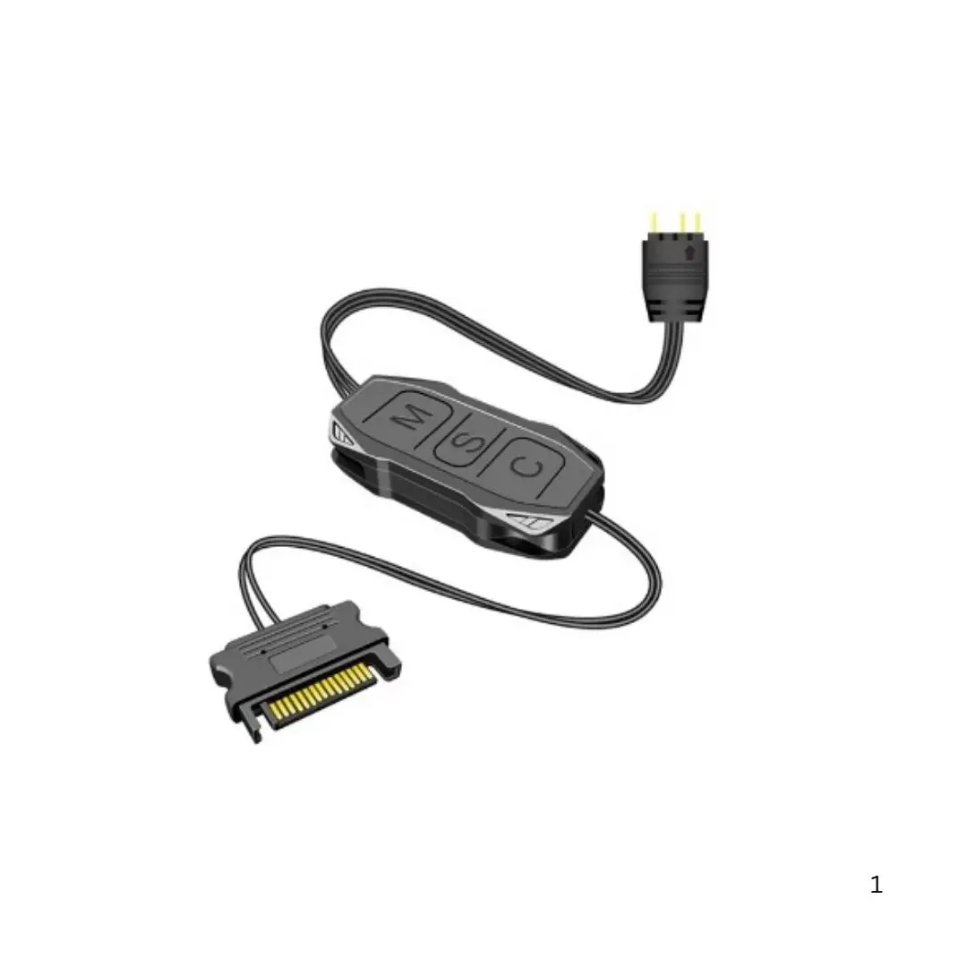 Coolmoon 5V 3Pin Argb Mini Controller Hub 1