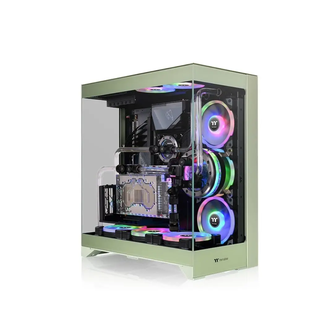 Thermaltake Cte E550 Tg Mid Tower - Matcha Green 1
