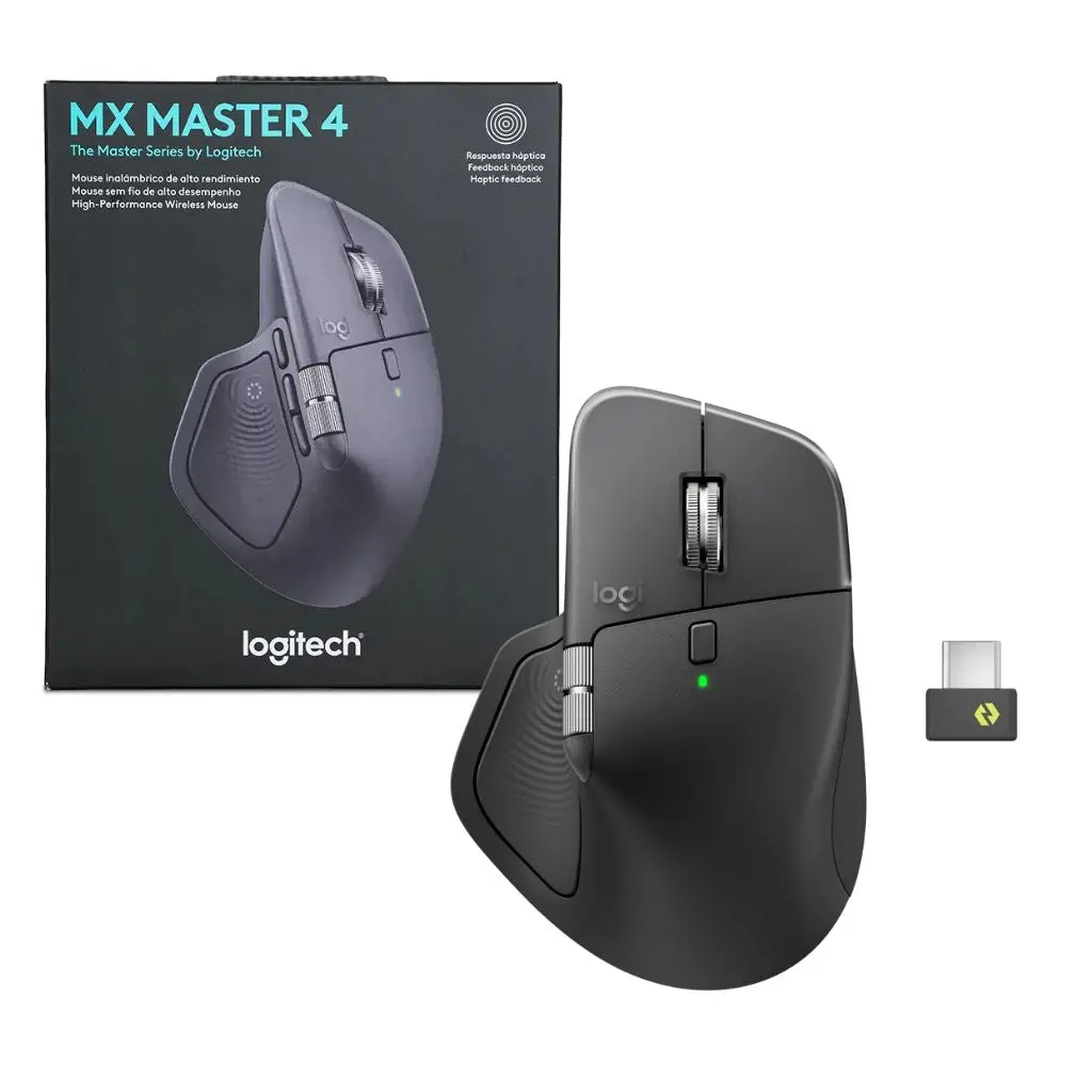 Logitech Mx Master 4 Advanced Wireless Graphite Mouse 1