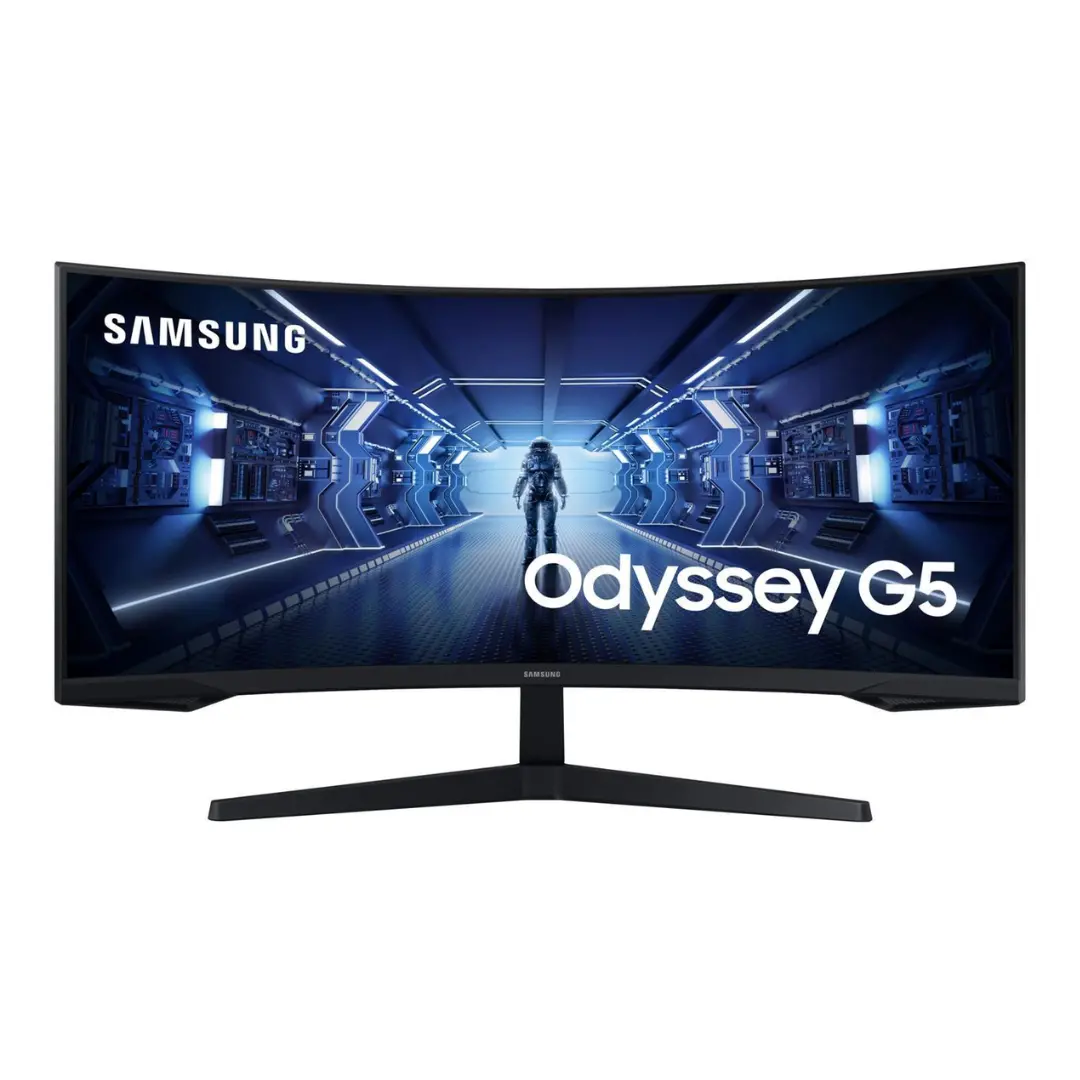 Samsung Odyssey G5 34 Lc34g55tw 2K (3440X1440) 165Hz 1Ms Va Curved 1