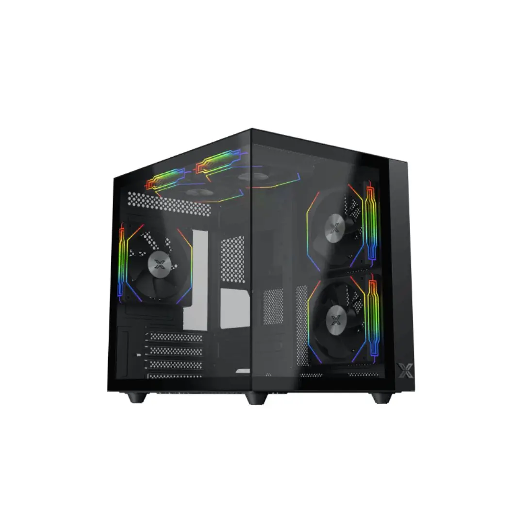Xigmatek Aqua M Lite Micro Tower Case - Black 1