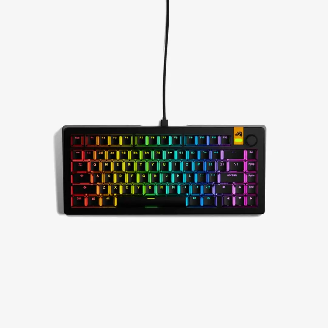 Glorious Gmmk 3 He 75% Gaming Keyboard - Black 1