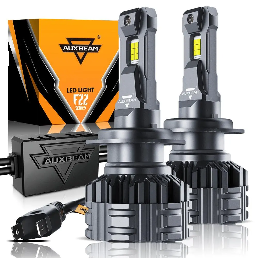 H7 Led Headlight Bulbs 110W 24000Lm F22 Series High Brightness 6500K Cool White | 2 Bulbs 1