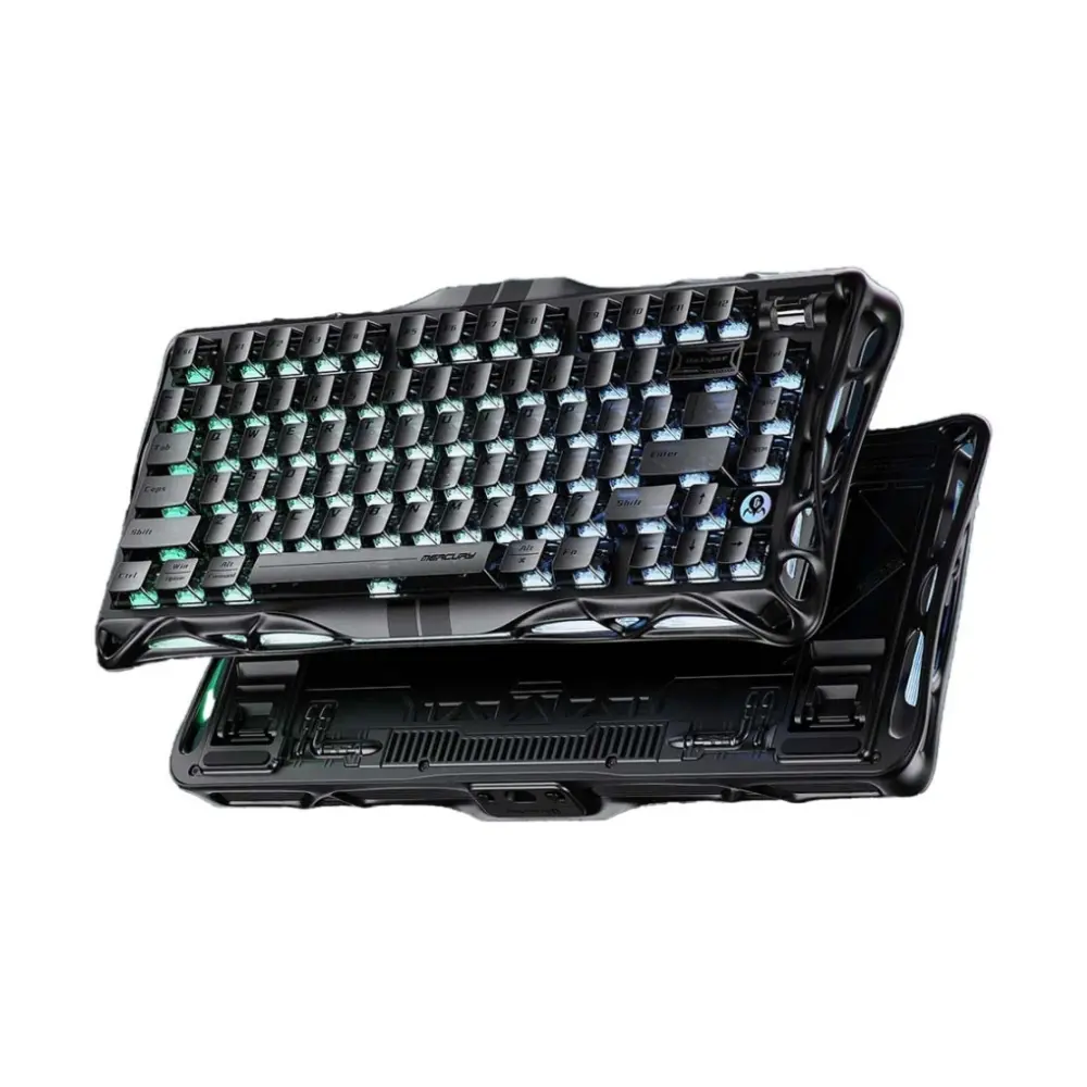 Gravastar Mercury V75 He Wired Gaming Keyboard - Stealth Black 1