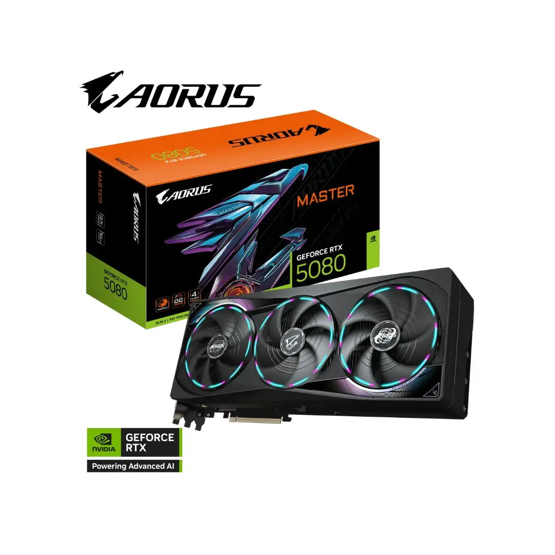 Gigabyte Aorus Geforce Rtx™ 5080 Master 16Gb 1