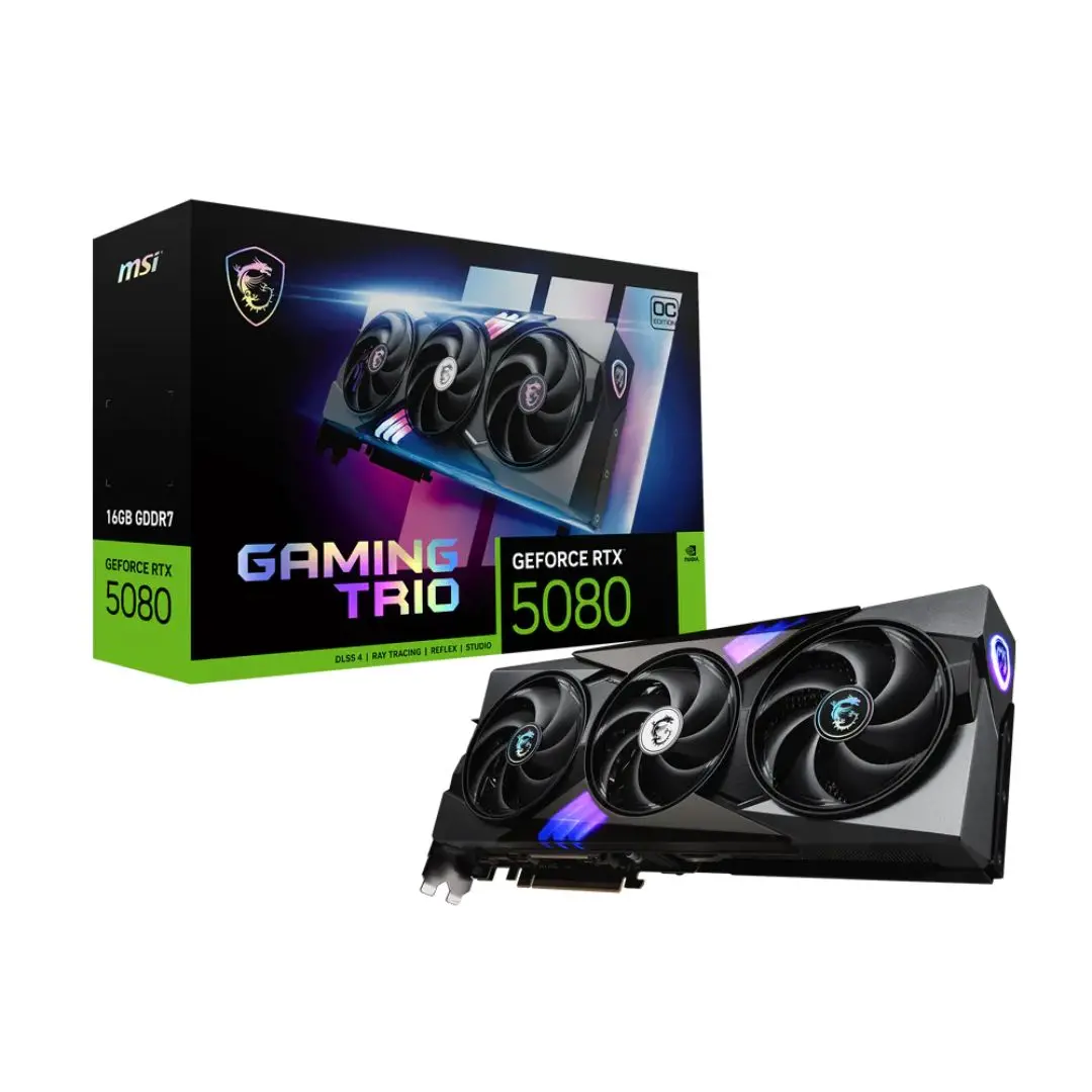 Msi Geforce Rtx™ 5080 Gaming Trio Oc - 16Gb 1