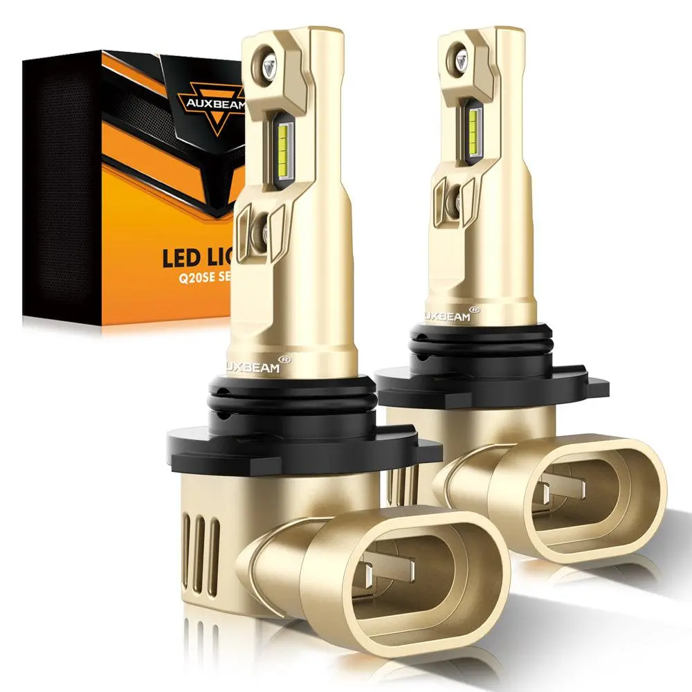 9006/Hb4 Led Headlight Bulbs 60W 16000Lm Q20-Se Series 1:1 Oem Factory Size 6500K Cool White | 2 Bulbs 1