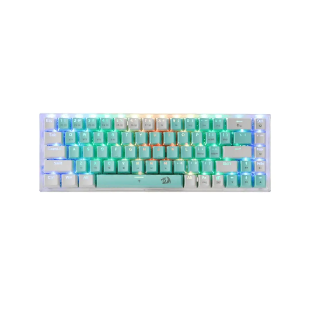 Redragon Castor K631gw Pro Rgb 65%, Usb-C Wired, Bt , 2.4 Ghz Yellow Switch 1