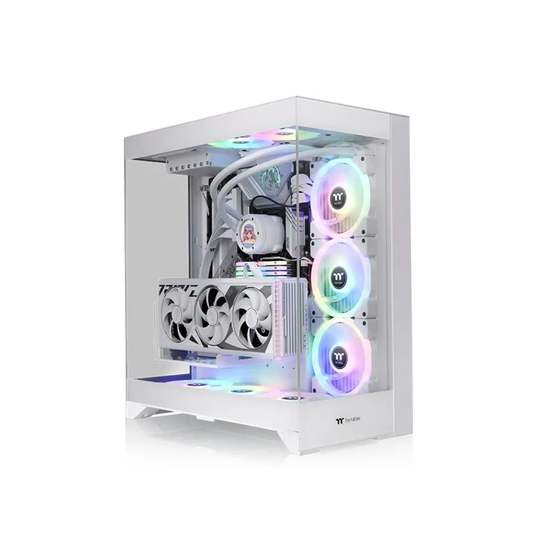 Thermaltake Cte E550 Tg Mid Tower - Snow 1